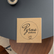 Etykieta Kraft 100x100 mm &laquo;Ручна Робота 04&raquo; (100 szt./rolka) samoprzylepna 100100brownruchnarobota04 photo 3