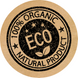 Kraft etiket ⌀50 mm &laquo;Eco 07&raquo; (250 adet/rulo) kendinden yapışkanlı 50browneco-07 photo