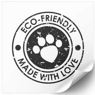 Етикетка біла 100х100 мм &laquo;Eco 08&raquo; (100 шт/рулон) самоклеюча 100100whiteEco08 фото