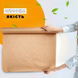 Крафт папір в рулоні 70 см х 7 м &laquo;Letters 01&raquo; білий з чорним друком 707letters01white photo 7