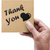 Етикетка крафт 100x100 мм "Thank You 08" (100 шт/рулон) з друком, самоклеюча Viskom 100100Thankyou08 фото