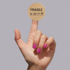 Etykieta Kraft ⌀50 mm &laquo;Fragile 01&raquo; (250 szt./rolka) samoprzylepna 50brownfragile01 photo 3