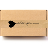 Наліпка-скотч 50х294 мм &laquo;I love you&raquo; 100 шт/рулон 50294i-love-you photo