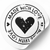 Wei&szlig;es Etikett ⌀50 mm &laquo;Made with love 05&raquo; (250 St&uuml;ck/Rolle), selbstklebend 50whitemadewithlove05 photo