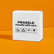 Beyaz etiket 100х100 mm &laquo;Fragile 03&raquo; (100 adet/rulo) kendinden yapışkanlı 100100whiteFragile03 photo 4