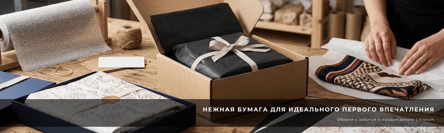 Папір тішью пакувальний 50х70 см