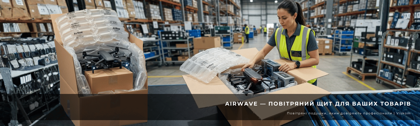 Повітряна захисна упаковка AirWave