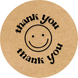 Етикетка крафт ⌀26 мм &laquo;Thank You 12&raquo; (500 шт/рулон) 26Thankyou12 photo 2