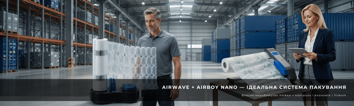 Повітряна захисна упаковка AirWave