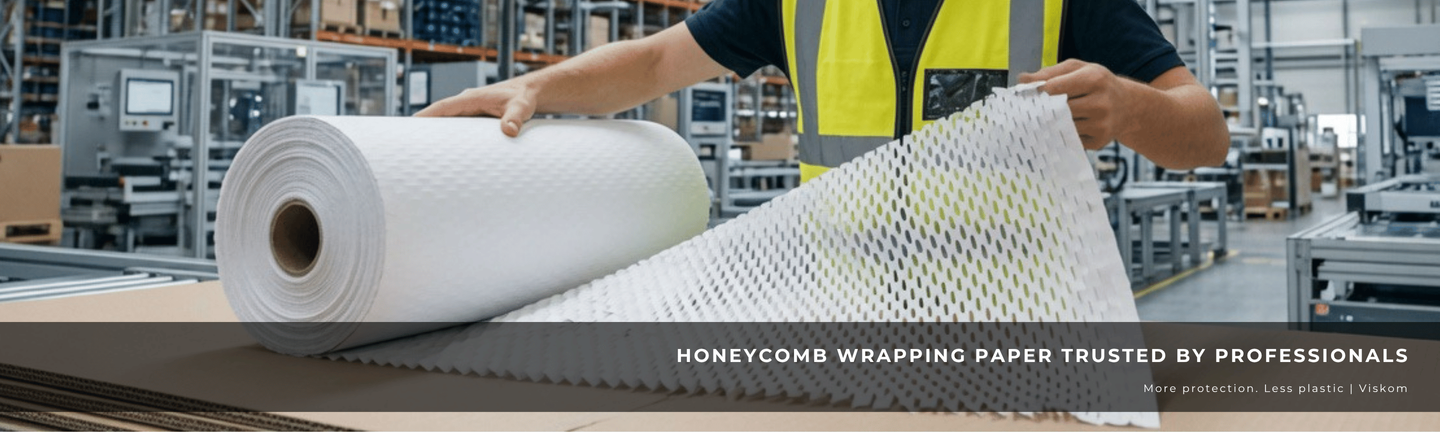 Крафт папір стільниковий Honeycomb